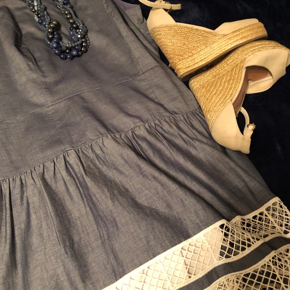 Summer spaghetti strap dress from Ann Taylor sz 6